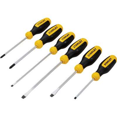 SCREWDRIVERS SET 6PC STANLEY