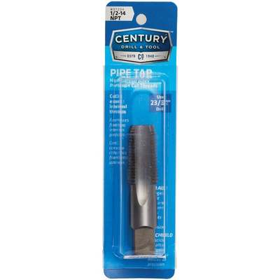 Century Drill & Tool 1/2-14 NPT National Pipe Thread Tap