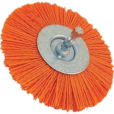 Dico Nyalox 4 In. Coarse Drill-Mounted Wire Brush