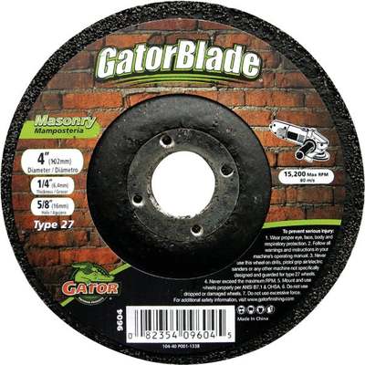 4x1/4x5/8 MASONRY GRINDING WHEEL