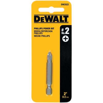 #2, 2" DEWALT PHILIP BIT