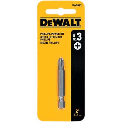 #3, 2" DEWALT PHILIP BIT