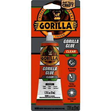 GORILLA 1.75OZ CLEAR GEL GLUE