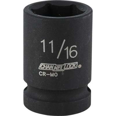 11/16" 1/2 Impact Socket