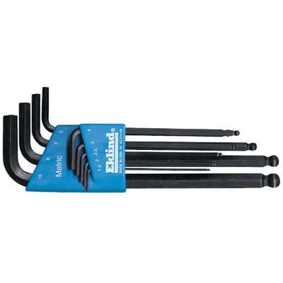 9PC MET BALL END HEX KEY