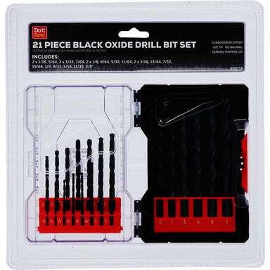 21PC BLKOXD DRLL BIT SET