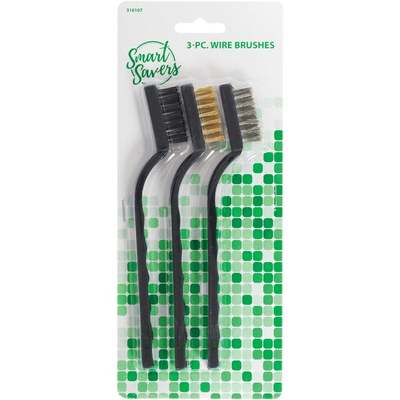 BRUSHES WIRE 3PC