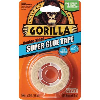 GORILLA 5/8" X 20' SUPER GLUE TP