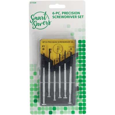 6PC PREC SCREWDRIVER