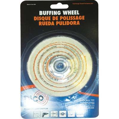 4" SPIRAL BUFFING WHEEL