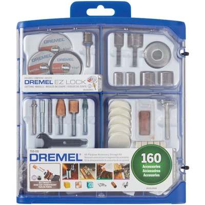 Dremel All-Purpose Rotary Tool Accessory Kit (160-Piece)