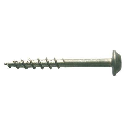 Kreg #8 1-1/2 In. Coarse Maxi-Loc Washer Head Zinc Pocket Hole Screw (100