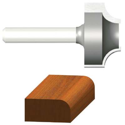 1/4" OVOLO ROUTER BIT