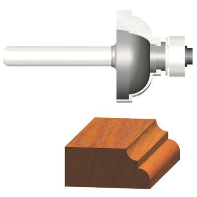 1/4" COVE/FILLET BIT