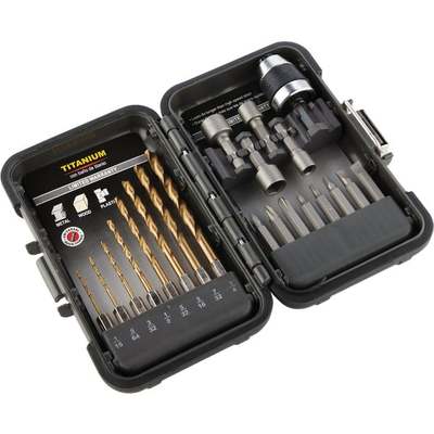 21pc DRILL/DRIVE SET