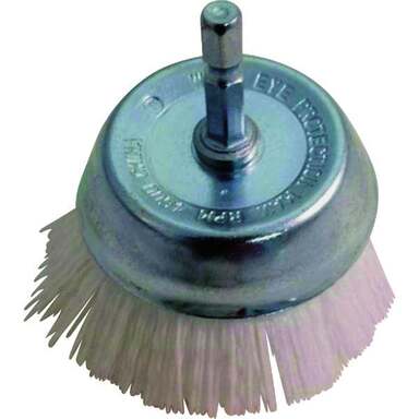 2.5" Wht Drill Brush