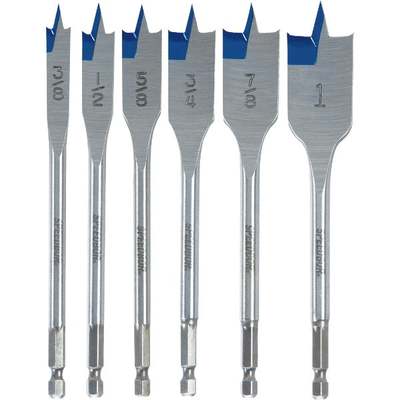 6pc SPADE BIT SET