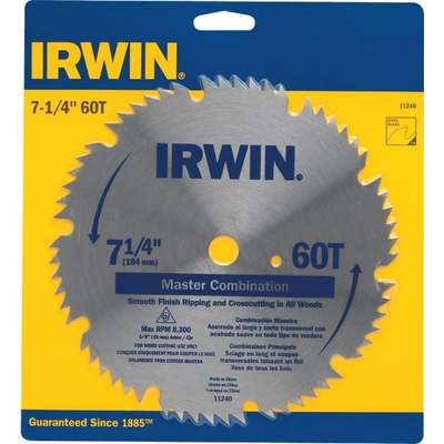7-1/4 60T Master Combo Blade