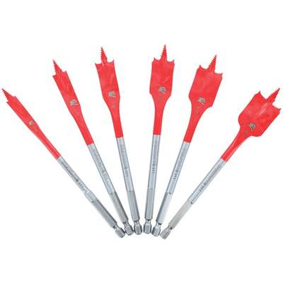 6PC SPEED SPADE BIT