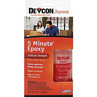 DEVCON 9 OZ 5 MINUTE EPOXY