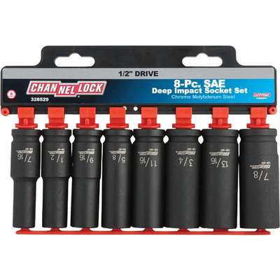 8PC DS IMPACT SOCKET SET