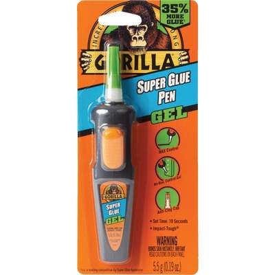 .GORILLA 19OZ SUPER GLUE GEL PEN