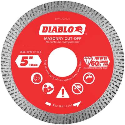 5"  DIAMOND MASONRY DISC