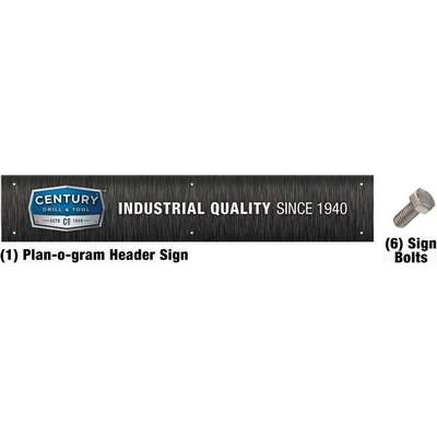 PLANOGRAM HEADER SIGN