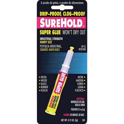SureHold 0.11 Oz. Liquid Super Glue