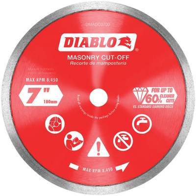 7" DIAMOND MASONRY DISC