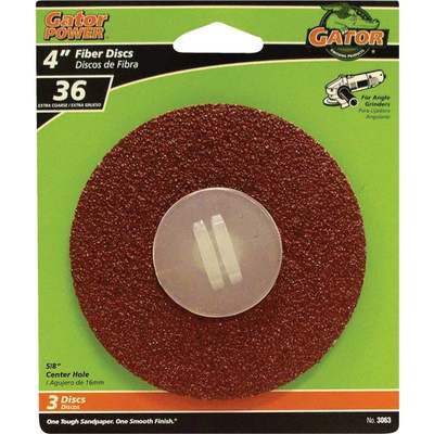 DISC ABRASIVE 4" 36G