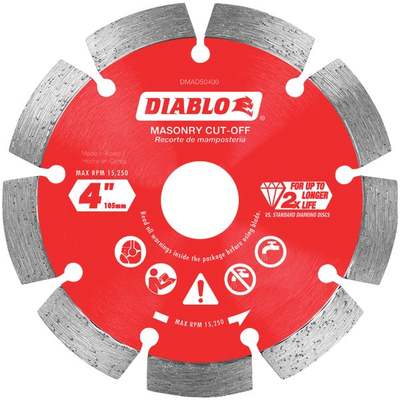 4" DIAMOND MASONRY DISC