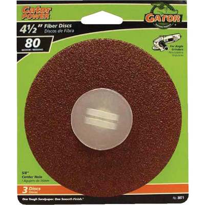 DISC ABRASIVE 4-1/2" 80G