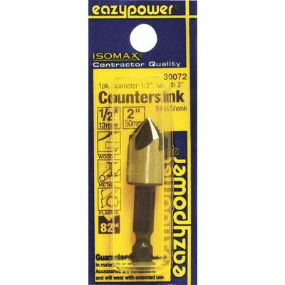 1/2" COUNTERSINK