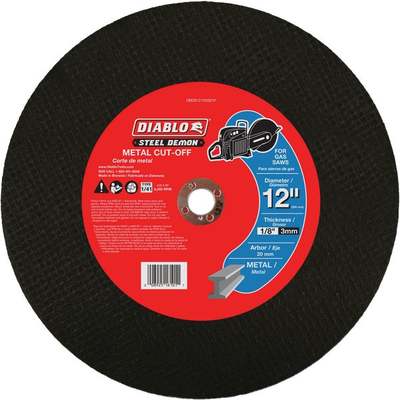 12"X20MM CUT OFF DISC