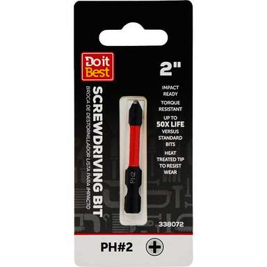 BIT SCREWDRIVER IMPACT #2 2" DIB