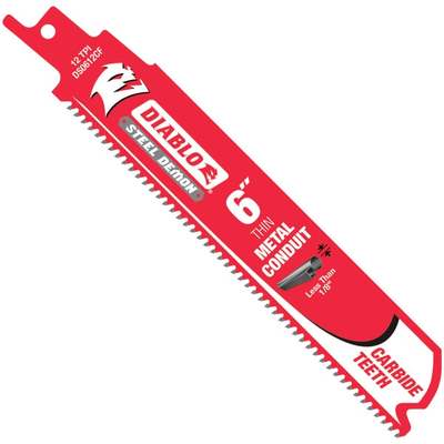 6" 12TPI DEMO RECIP SAW BLADE