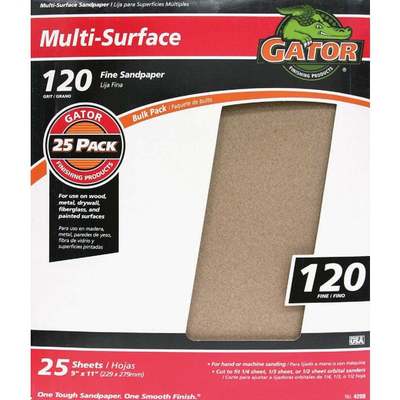 03263 SANDPAPER,A/O 120