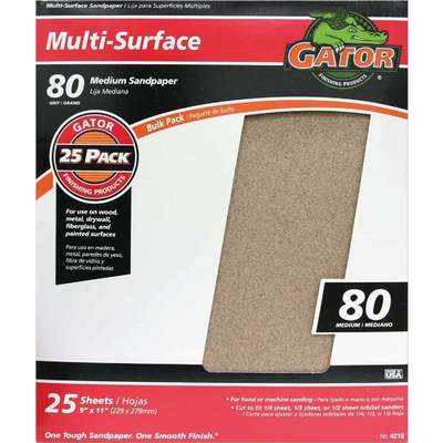 03265 SANDPAPER,A/O 80