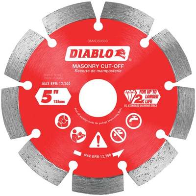 5"  DIAMOND MASONRY DISC