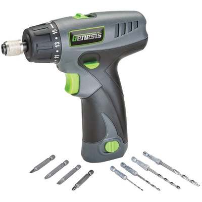 GENESIS 8V LITHIUM SCREWDRIVER