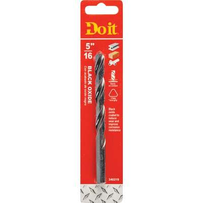 5/16 DIB BLK OXIDE DRILL BIT