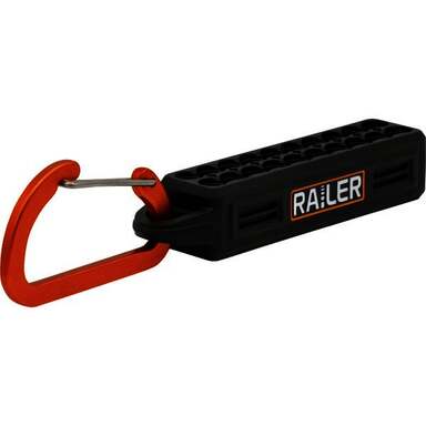 20-hole Bitrail Blk