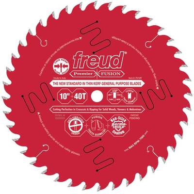 10"X40T FUSION SAW BLADE