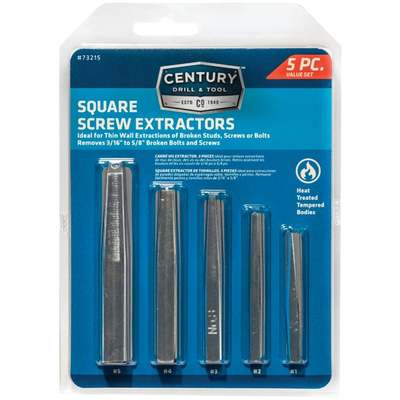 SCREW EXTRACTR 5PC