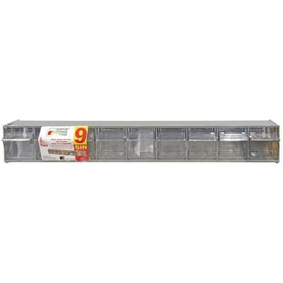 SMALL GRAY TIP OUT BIN