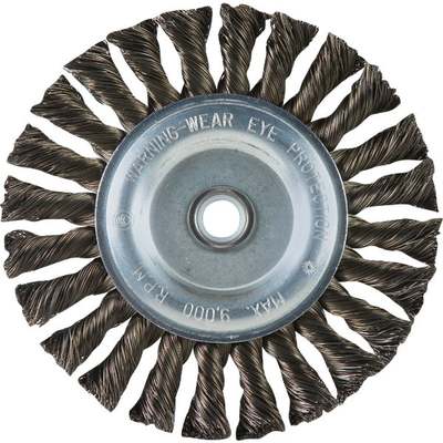 6" 5/8-11 Knot Wire Wheel