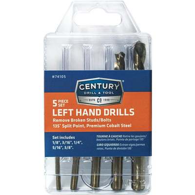 5PC LEFTHAND BIT SET