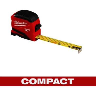 12' CMPCT TAPE MEASURE