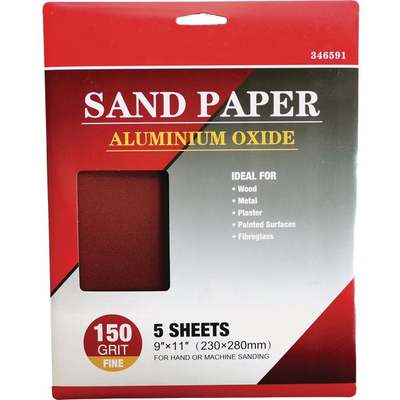9X11 150GR 5PK SNDPAPER